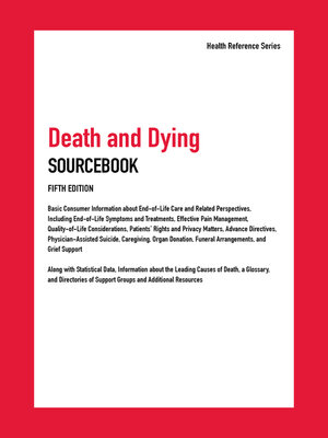 cover image of Death and Dying Sourcebook